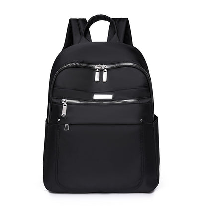 XIANGTUIBAO 2025 Solid color fashion casual versatile backpack simple trend lightweight business women's computer bag wholesale student schoolbag