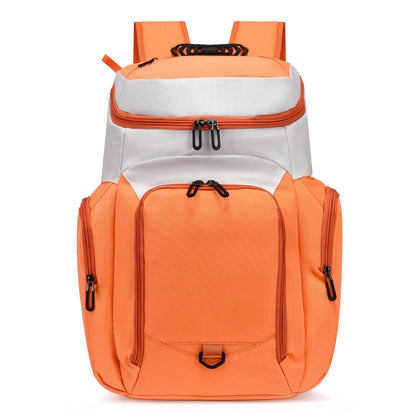 XIANGTUIBAO Cross-Border New Arrival Basketball Bag Customized Logo Contrast Color Backpack Men's and Women's Same Outdoor Bag Basketball Training Backpack