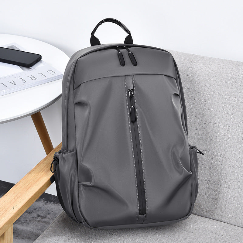 Large Capacity Backpack Men's  Simple and Casual Atmosphere Business Computer Bag Trendy Outdoor Travel Backpack Men