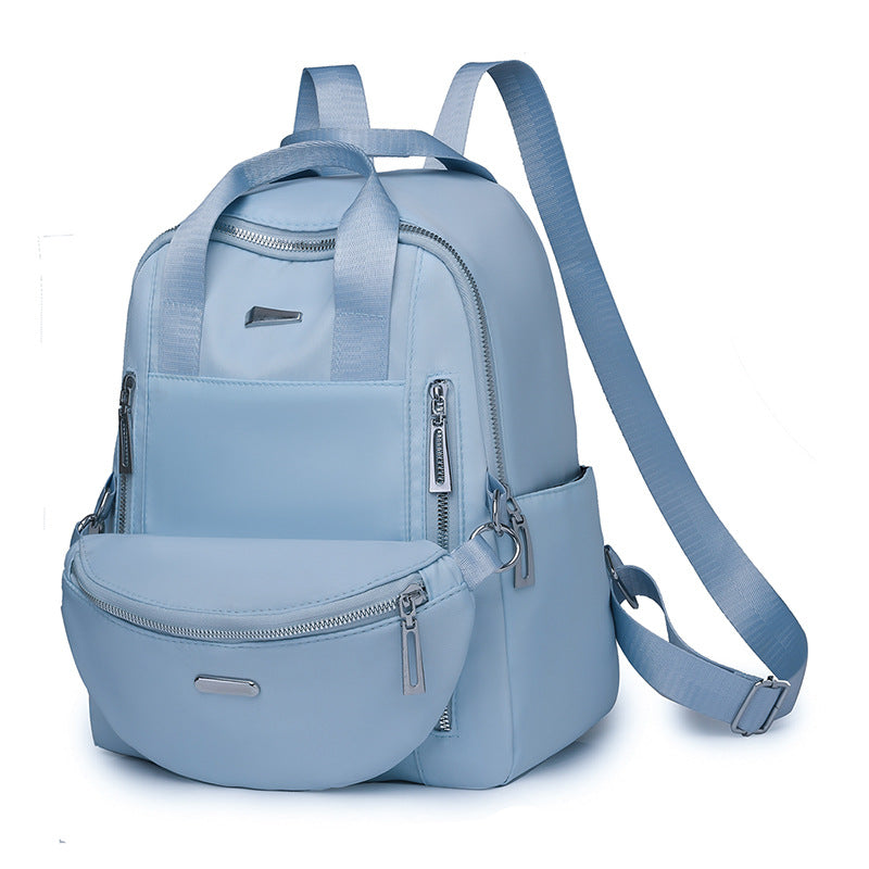 XIANGTUIBAO 2025 Korean version of the new fashion Oxford cloth backpack women's lightweight anti-splashing storage student crossbody backpack wholesale