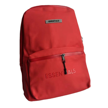 Fashion Brand Fog Backpack Essentials Middle School and College Schoolbag Personality Trendy Computer Bag Men's and Women's Travel Bag