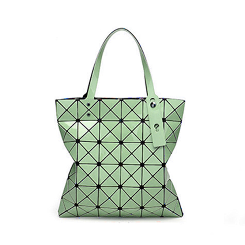 XIANGTUIBAO Geometric Diamond Pattern Bag Women's Bag  Summer New One-Shoulder Portable Japanese Style Trendy Bag Factory Direct Sales Foreign Trade Supply