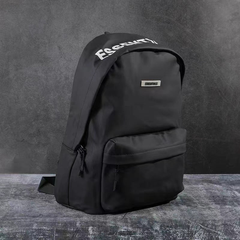 Fashion Brand Fog Backpack Essentials Middle School and College Schoolbag Personality Trendy Computer Bag Men's and Women's Travel Bag