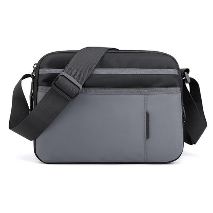 XIANGTUIBAO Wholesale  New Men's Lightweight Shoulder Bag Business Casual Simple Travel Backpack Trendy Horizontal Men's Messenger Bag