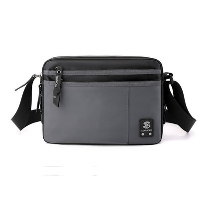 XIANGTUIBAO Wholesale  New Men's Lightweight Shoulder Bag Business Casual Simple Travel Backpack Trendy Horizontal Men's Messenger Bag