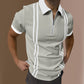 xiangtuibao  Men's Polo Shirts Short Sleeve T-Shirts Contrast New Summer Streetwear Casual Fashion Business Tops S-3XL