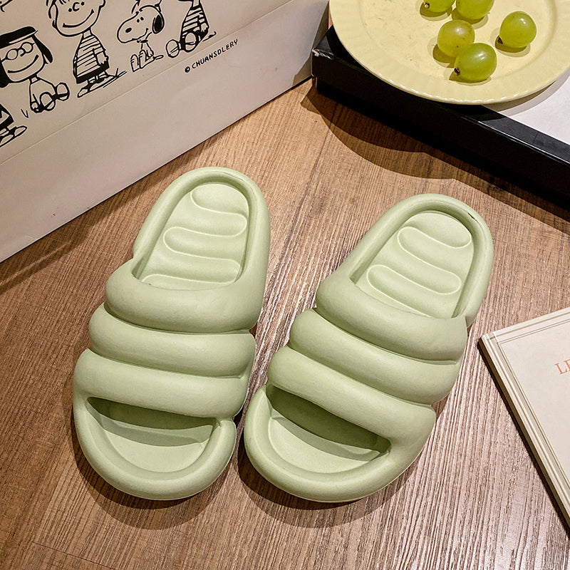 xiangtuibao  Comfort Soft Bottom Women's Cloud Slippers Summer  Non-slip Platform Slippers Women Thick Sole Bathroom Home Slides Sandals