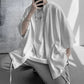 xiangtuibao Japan Hooded Shirts Ice Silk Short-sleeved Top Men Women Summer Lovers Trend Blouse Hip Hop Harajuku Oversize Jacket
