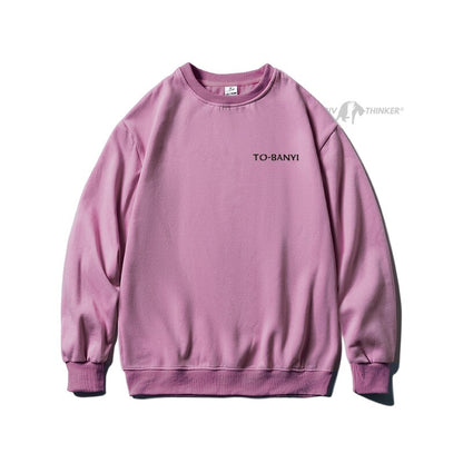 xiangtuibao Harajuku Men Casual Sweatshirts Oversized Autumn Winter Male O Neck Hoodies Korean Fashion Unisex Sport Pullovers