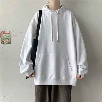 xiangtuibao Solid Color Hoodie Men Autumn New Male Casual Hoodies Sweatshirts Loose Streetwear Korean Fashion Hip Hop Hoodies