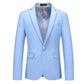 xiangtuibao Bright Green Suit Jacket Men's Stylish Slim Blazer Wedding Party Dress Coat Suitable for All Seasons Big Size 5XL 6XL