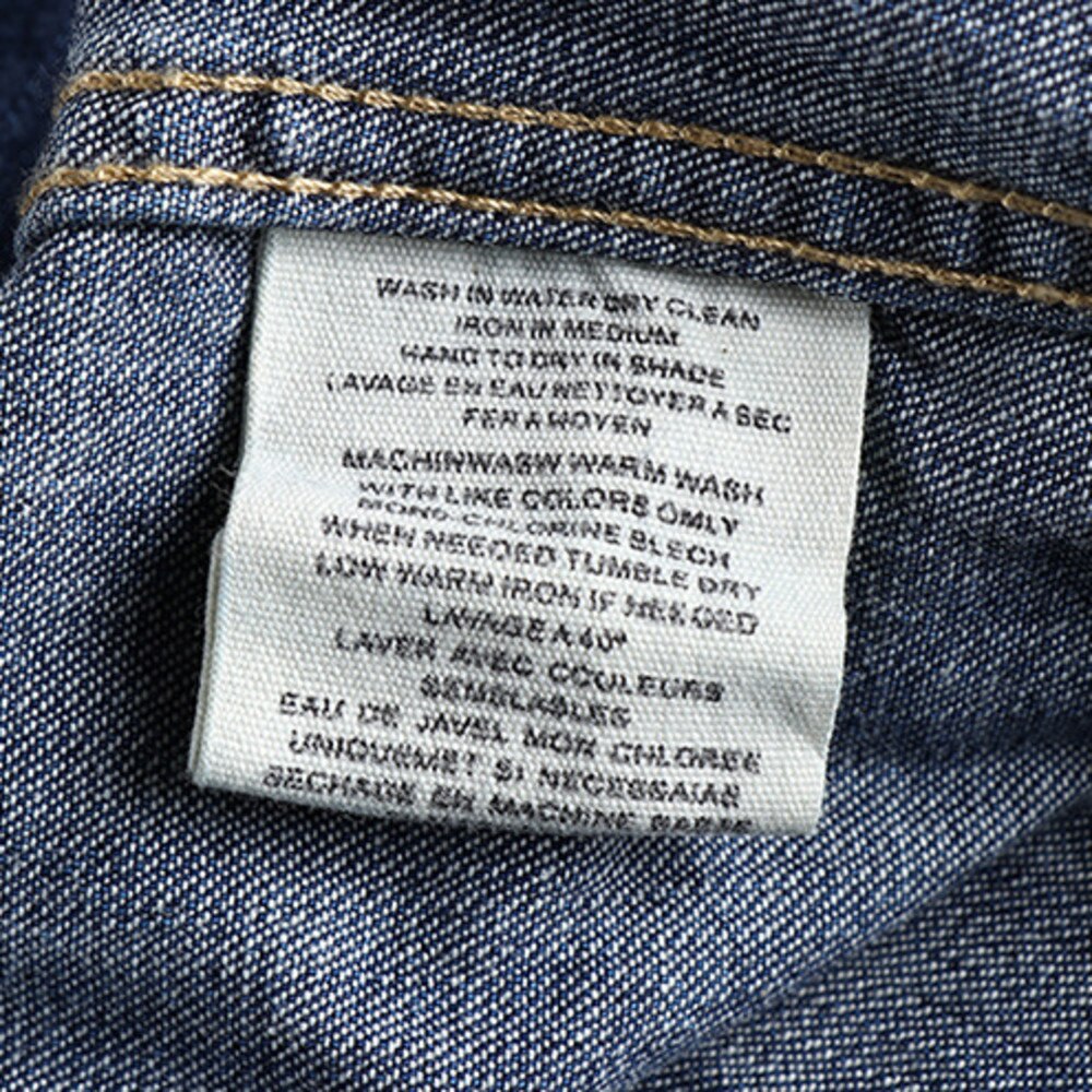 xiangtuibao Denim Shirt Men Cotton Jeans Shirt American Retro Washed Fashion Pocket Slim Long Sleeve Cowboy Shirt Stylish Slim Tops Shirts