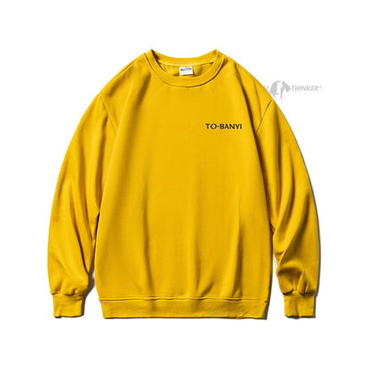 xiangtuibao Harajuku Men Casual Sweatshirts Oversized Autumn Winter Male O Neck Hoodies Korean Fashion Unisex Sport Pullovers