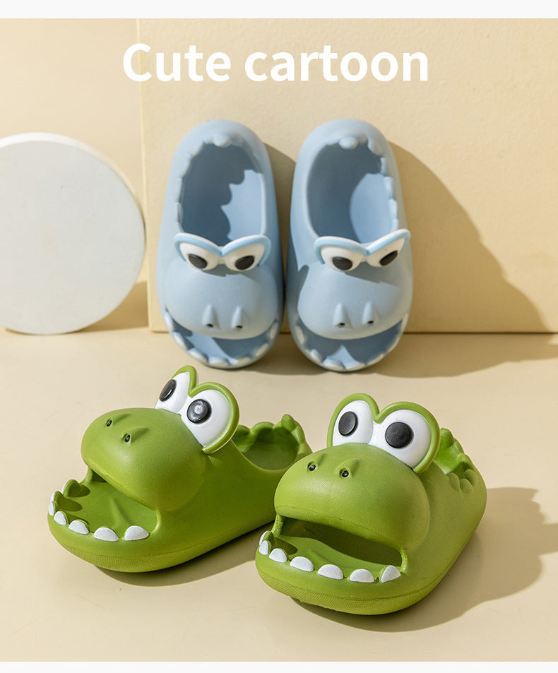 xiangtuibao Summer Children's Sandals Cute Cartoon Baby Slippers Soft Comfortable Boys Girls Slides Home EVA Non-slip Shoes Beach Flip Flops