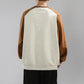 xiangtuibao Men Patchwork Long-sleeved T-shirt Casual Loose Women Hoodie Sweatshirt Male T Shirt Spring Fall Bottoming Shirt