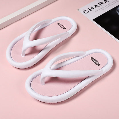 xiangtuibao  Fashion Flip Flops men Indoor Slippers Summer  Female Designer Flat Shoes Woman Lightweight Soft Bathroom Slippers