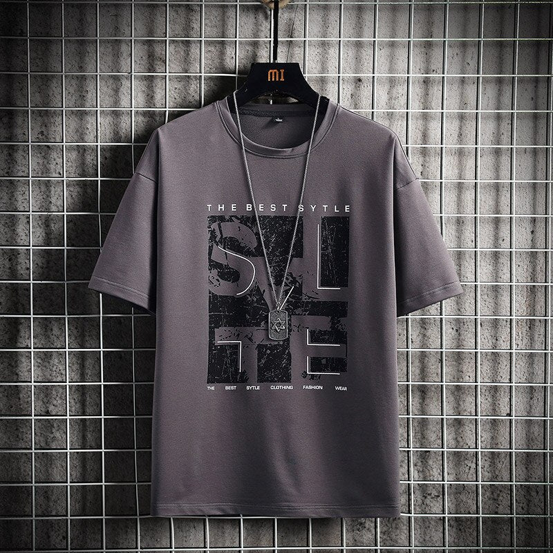 xiangtuibao Fashion Brand Hip Hop Men T-Shirts Summer Men's T Shirt New Casual Solid Tshirts Street Brand Clothing Men Tee Shirts Tops