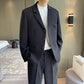 xiangtuibao Male Business Office Dress Suit Jacket Blazers Men Korean Streetwear Fashion Loose Casual Vintage Blazer Coat Suit
