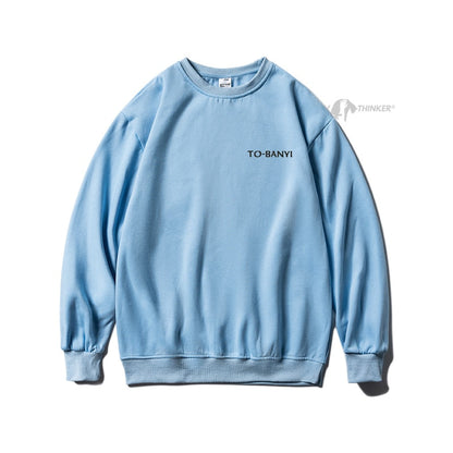 xiangtuibao Harajuku Men Casual Sweatshirts Oversized Autumn Winter Male O Neck Hoodies Korean Fashion Unisex Sport Pullovers