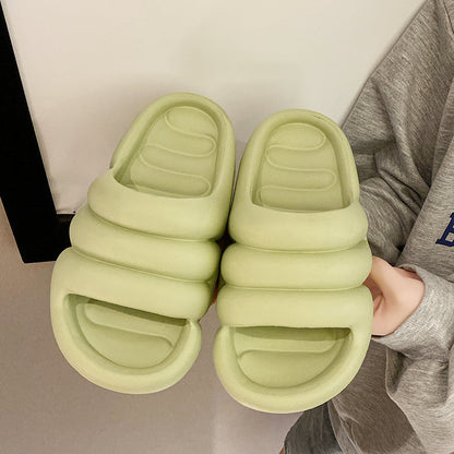 xiangtuibao  Comfort Soft Bottom Women's Cloud Slippers Summer  Non-slip Platform Slippers Women Thick Sole Bathroom Home Slides Sandals