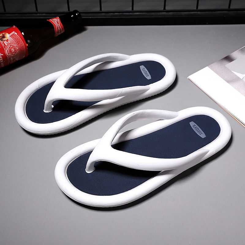 xiangtuibao  Fashion Flip Flops men Indoor Slippers Summer  Female Designer Flat Shoes Woman Lightweight Soft Bathroom Slippers