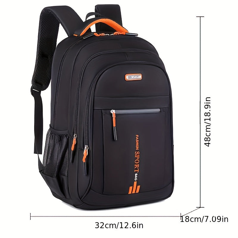 Men's autumn and winter backpack with large capacity, multifunctional anti splashing and wear-resistant, laptop bag, commuting and short distance travel