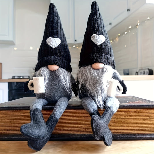 2pcs Home Decor Gnomes, Fall Decor Gnome Suitable For Room, Office, Living Room, Bedroom Decor, Special Christmas Ornaments For Men & Women. Best Choice For Christmas Decorations. Fall Decorations For Home