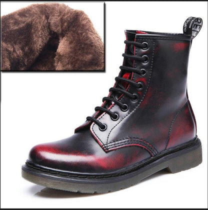 Men Boots  Spring Ankle Boots Shoes Winter Genuine Leather Shoes Man Punk Casual Riding Equestr Botas Hombre Plus Size 46