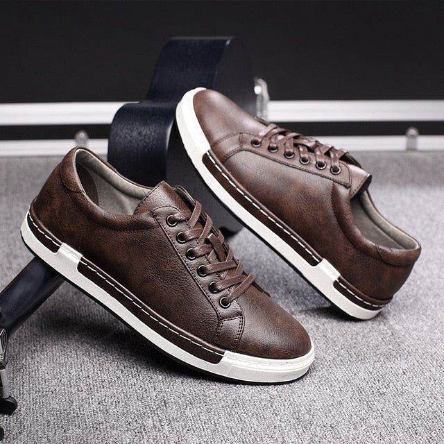 xiangtuibao  Large size 47 48 New Men's Quality Casual Leather Shoes Autumn Sneakers Mens Korean Sports Shoes Zapatillas Hombre