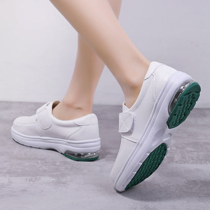 Sneakers Woman Nurse Clogs Shoes - Nursing Women Summer Shoe Female Health Work Flat Walking Soft Non Slip Hospital Nurse Shoes