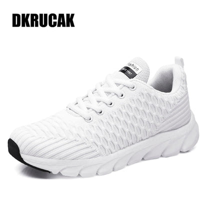 xiangtuibao   Mesh Women Sneakers Breathable Women Flat Shoes Lightweight Casual Shoes Ladies Lace-up Deportivas Mujer Chaussures Femme