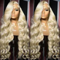 180% Pre-Plucked Natural Wave Glueless Curly Human Hair Wigs For Women Water Wave Glueless Wig Pre-Cut HD Synthetic Lace Wig