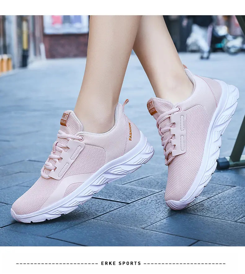 xiangtuibao Women Sneakers Spring Ladies Flat Shoes Casual Women Vulcanized Fashion  Summer Light Mesh Breathable Female Running Shoes