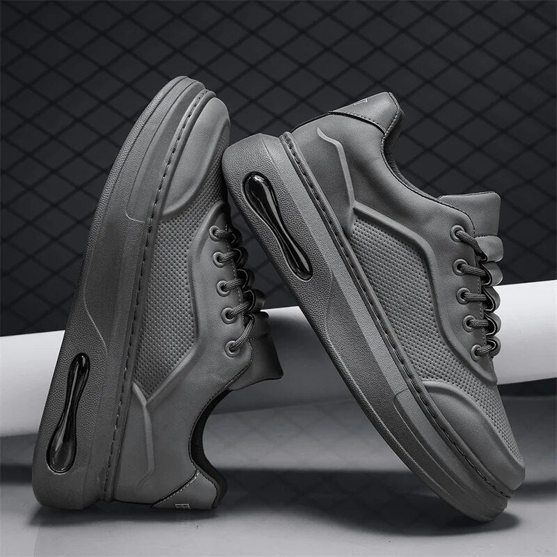 xiangtuibao Men's Causal  Low Top Skate Shoes Breathable Lightweight Non-Slip Sneakers Comfort Fit Walking Shoes for Male