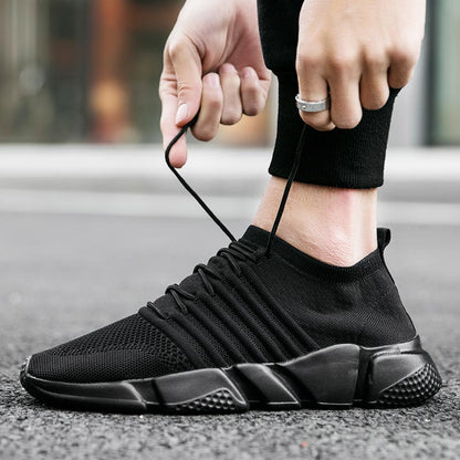 Plus Size Summer Lightweight Men's Sneakers Socks Women Sport Shoes for Man Running Shoes Men Sneakers Sports for Men GMD-0857