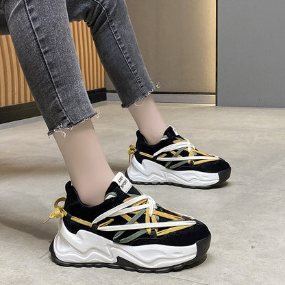 New Color Women's Chunky Sneakers 41 42 Fashion Designer Men Women Casual Sport Shoes Lightweight Jogging Running Shoes Woman