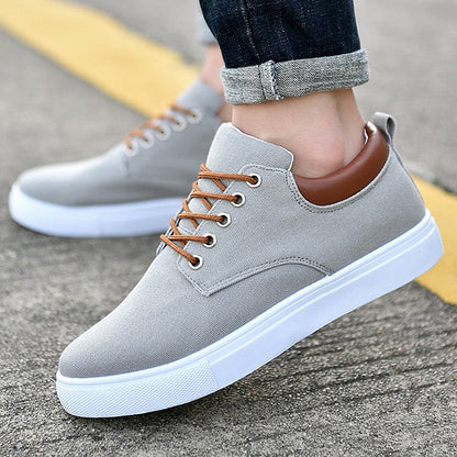 xiangtuibao   New Arrival Canvas Shoes Men Spring Summer Casual Canvas Shoes For Men Flats Men Shoes Driving Sneakers Men Shoes