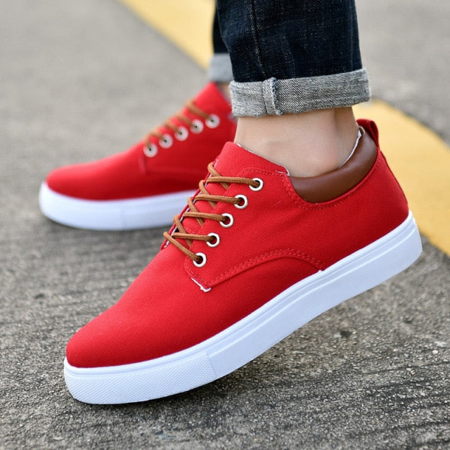 xiangtuibao   New Arrival Canvas Shoes Men Spring Summer Casual Canvas Shoes For Men Flats Men Shoes Driving Sneakers Men Shoes