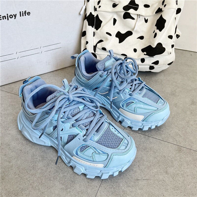 New Color Women's Chunky Sneakers 41 42 Fashion Designer Men Women Casual Sport Shoes Lightweight Jogging Running Shoes Woman