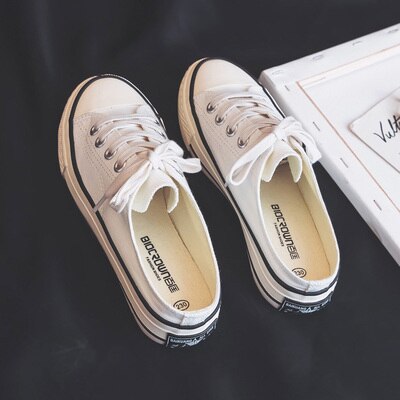 Summer New Slipper Canvas Shoes Women's All-match Girls Half White Shoes Purple Loafers Without Back Basic Style Must Have