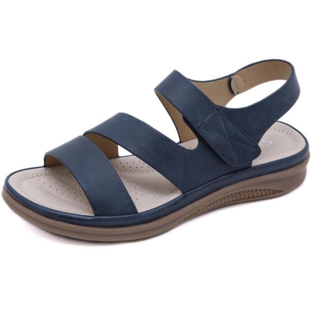 xiangtuibao Summer shoes women retro women's beach sandals round head slope comfortable lightweight sandals women's casual shoes hy710