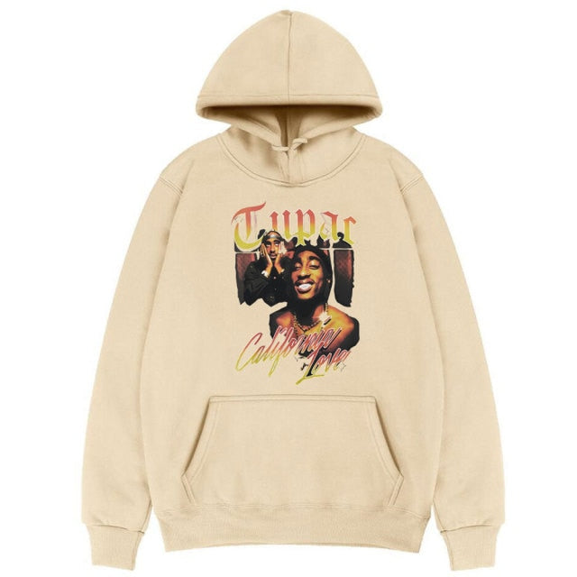 xiangtuibao New Awesome 2pac Rap Hoodie Trendy Print Hoody Sweatshirt Regular Mens Top Quality Men Playboi Carti Hip-Hop Hoodies Cotton