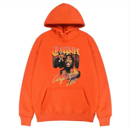 xiangtuibao New Awesome 2pac Rap Hoodie Trendy Print Hoody Sweatshirt Regular Mens Top Quality Men Playboi Carti Hip-Hop Hoodies Cotton