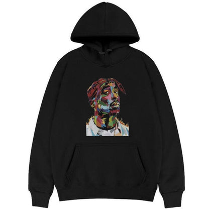 xiangtuibao New Awesome 2pac Rap Hoodie Trendy Print Hoody Sweatshirt Regular Mens Top Quality Men Playboi Carti Hip-Hop Hoodies Cotton