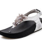 Women Casual Ladies sandals leisure and comfort angled style fashion thick-soled outdoor sandals and slippers