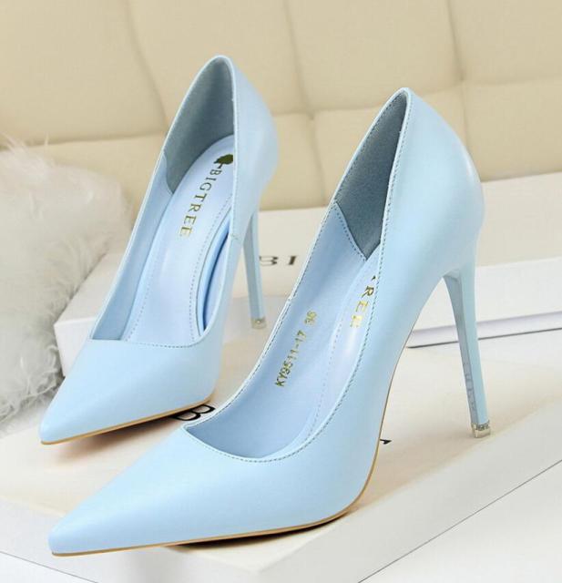 Summer new high-heeled sandals with stiletto and pointed toe high-heeled shoes for women's casual solid color high-heeled shoes