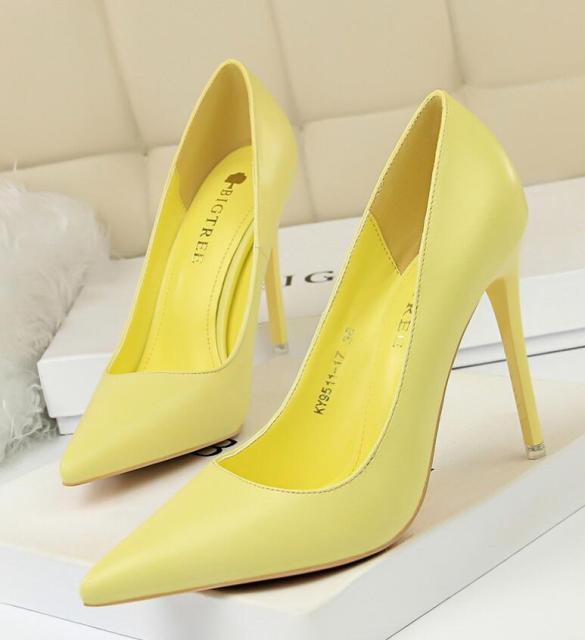 Summer new high-heeled sandals with stiletto and pointed toe high-heeled shoes for women's casual solid color high-heeled shoes