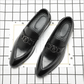 xiangtuibao  New Men's Business Suit Leather Shoes Men's Korean Style Pointed Toe British Summer Breathable Men's Casual Shoes  ZQ0355