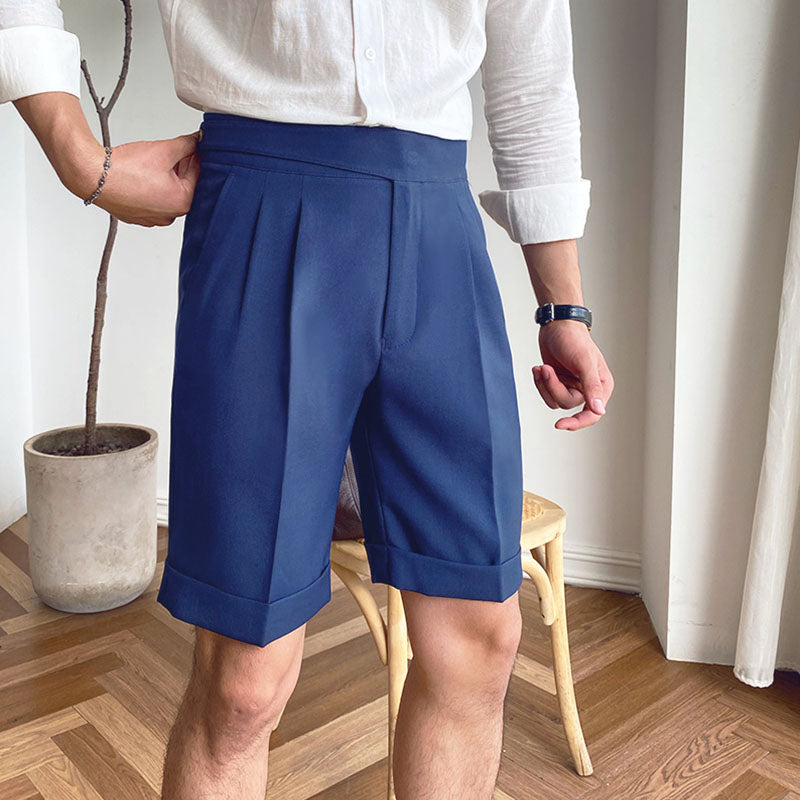 xiangtuibao - Gentleman elegant casual shorts Mens pants