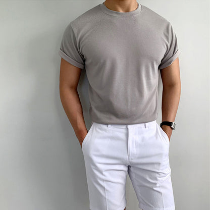 xiangtuibao - Gentleman elegant casual shorts Mens pants